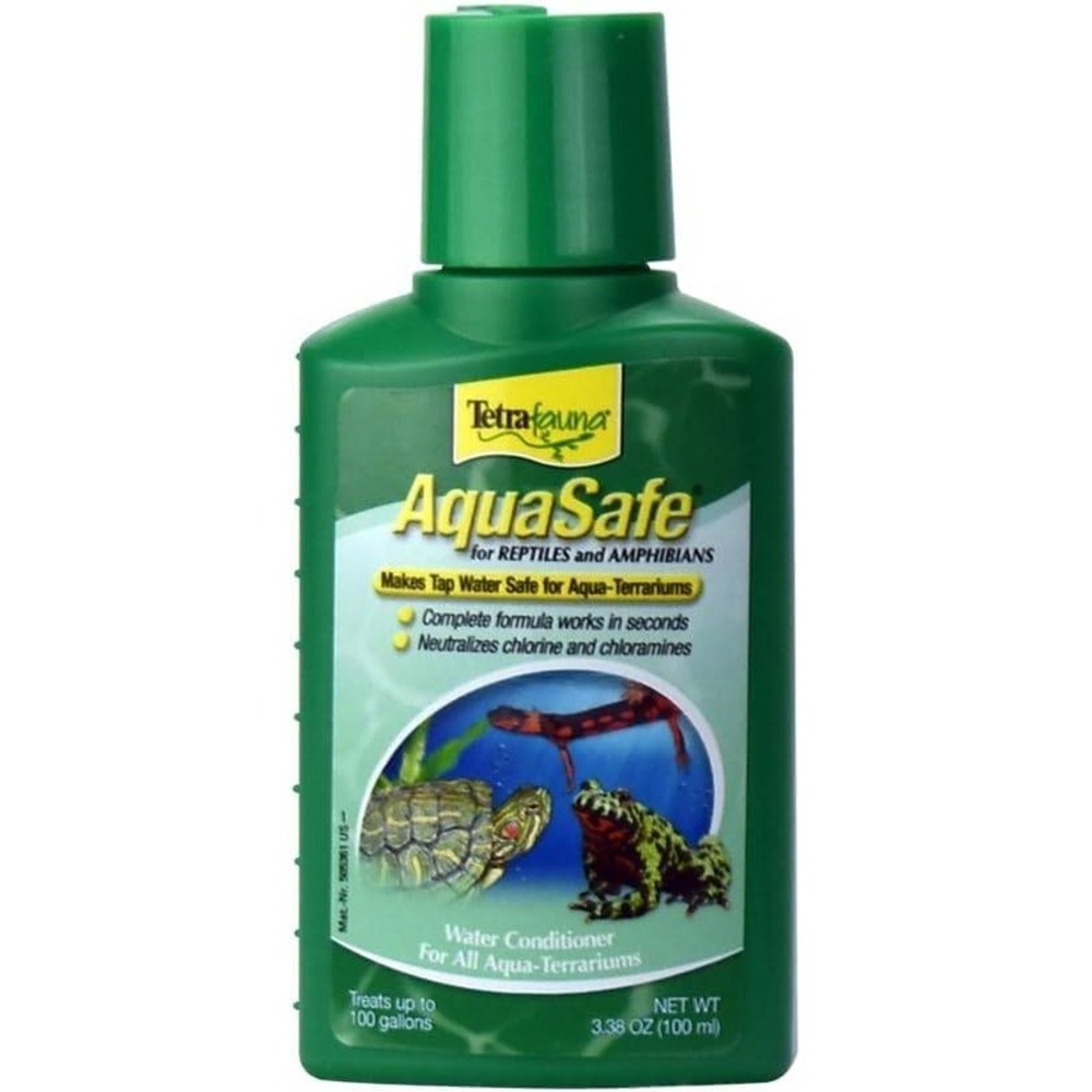 TetraFauna AquaSafe Water Conditioner for Reptiles and Amphibians 3.38oz